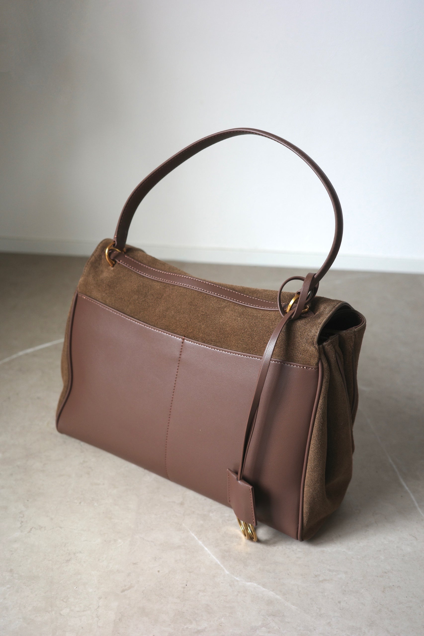 Heritage Line】Heritage Suede Lock Tote | BONDLE ONLINE SHOP